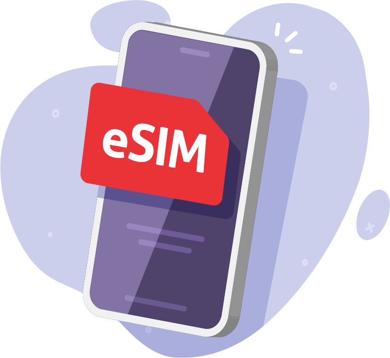 eSIM示意圖